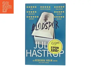 Blodspor : krimi af Julie Hastrup (Bog)