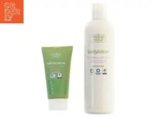 Matas Natur Håndcreme og Bodylotion fra Matas (str. 2 stk 21,5 cm)