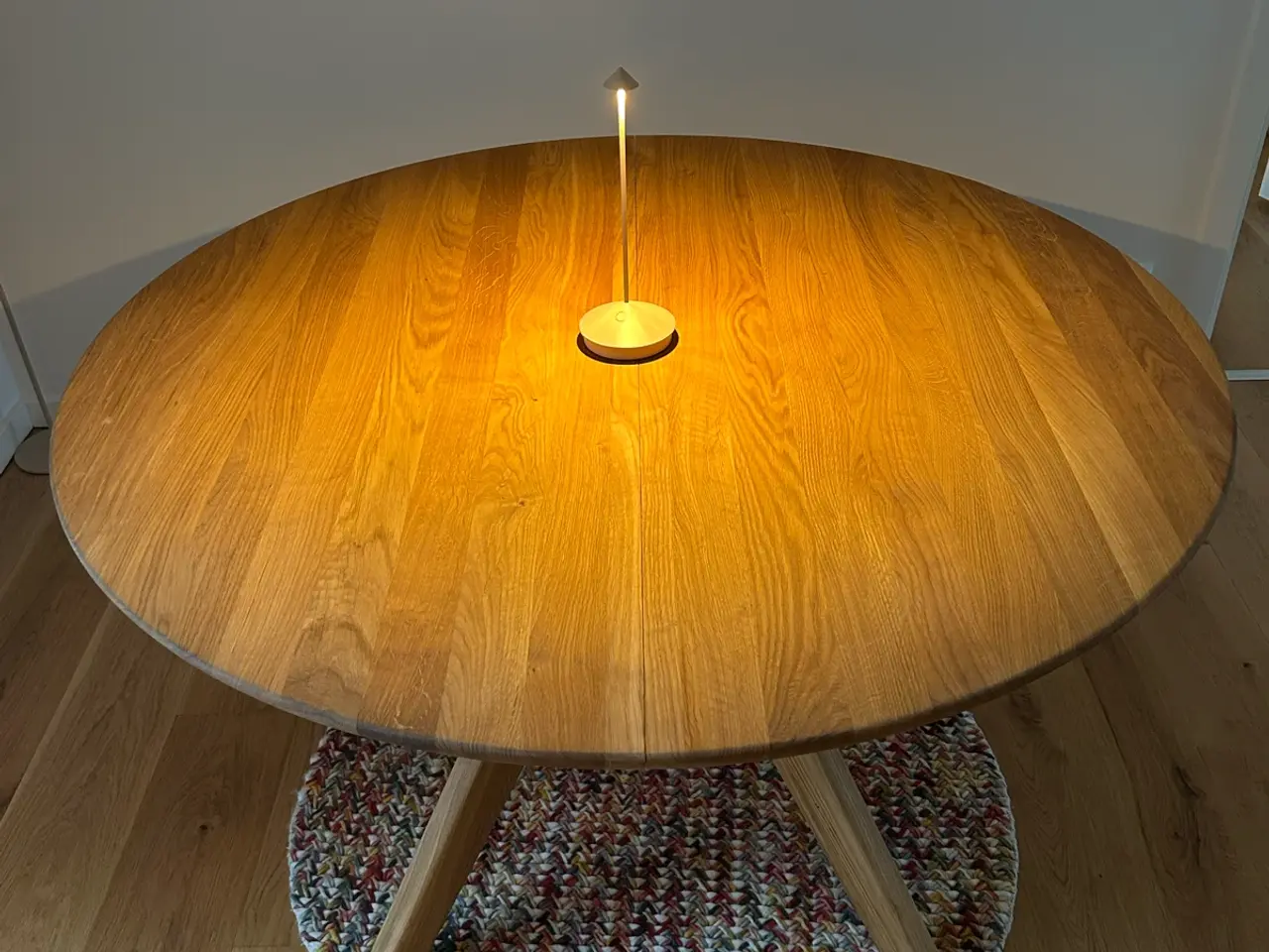 Billede 2 - Massiv Eg - Ø 120 + 2 plader 