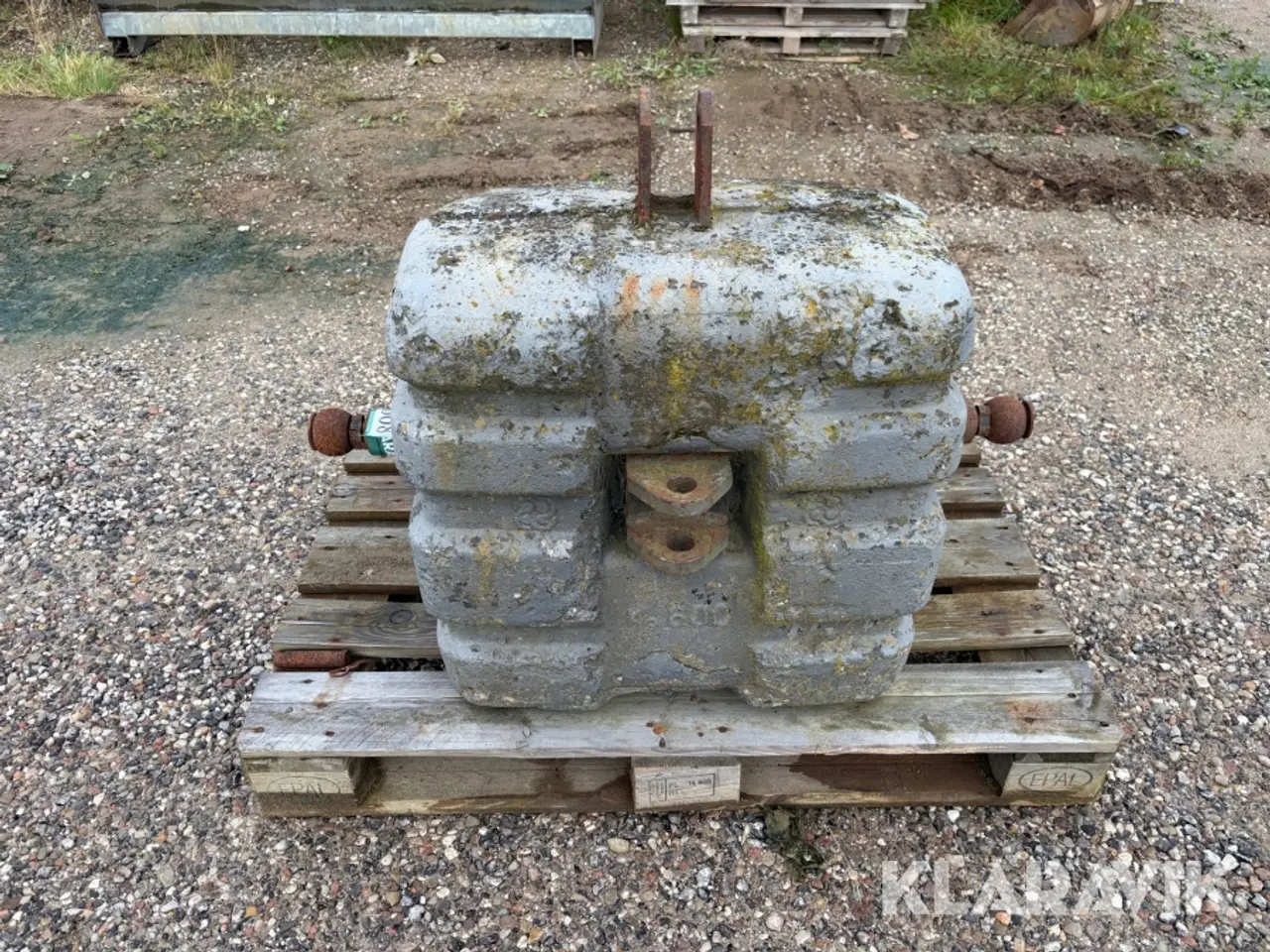 Billede 4 - Front vægtklods 3 punkt 600kg