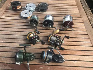 fiskegrej til flue, lakse og kyst fiskeri .