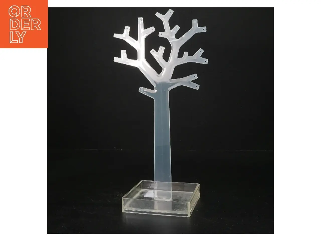 Billede 1 - Transparent smykketræ (str. 30x10x10 cm)