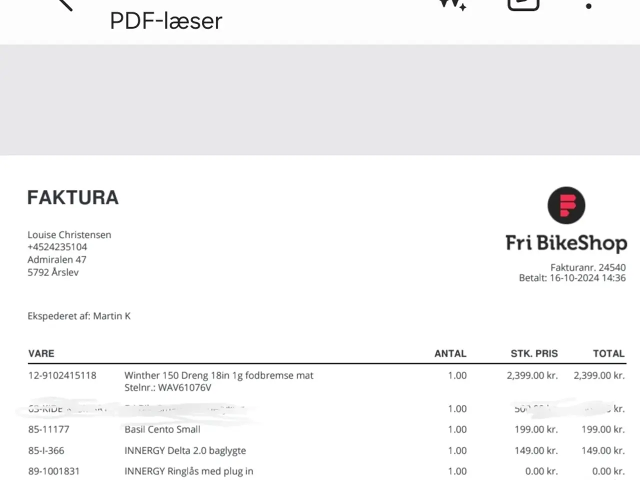 Billede 9 - Winther drengecykel 18"