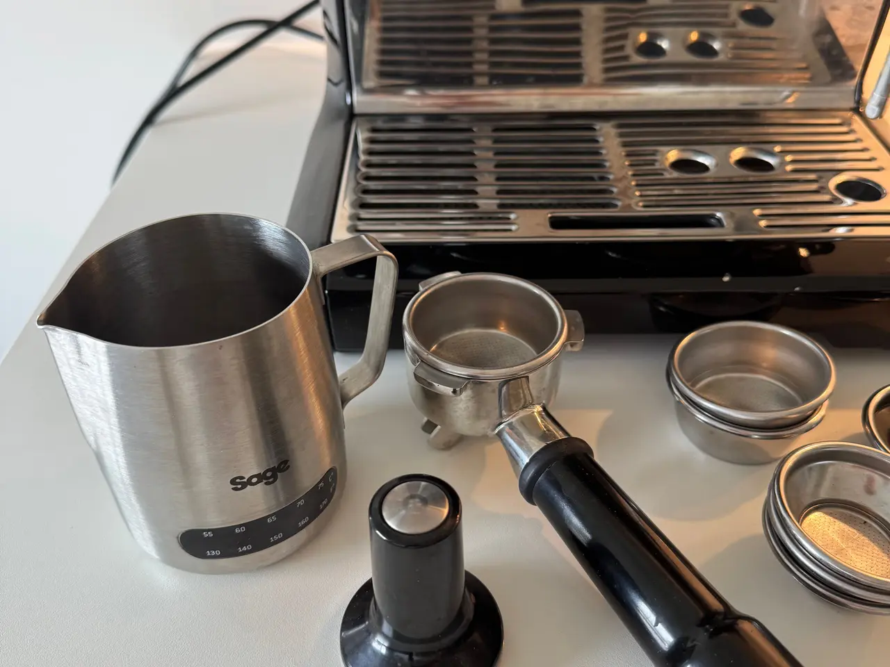 Billede 3 - Sage Barista Express sort – Meget velholdt & klar 