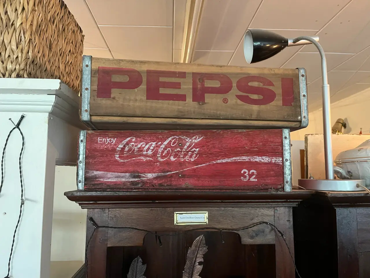 Billede 2 - Gamle Coca Cola og Pepsi kasser