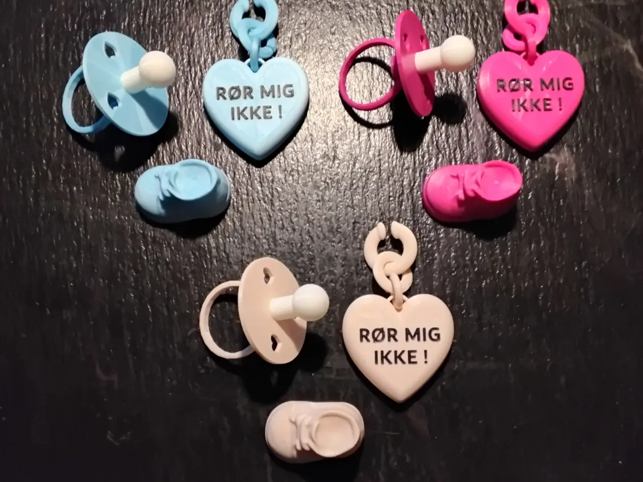 Billede 9 - RØR MIG IKKE hjerter m.m
