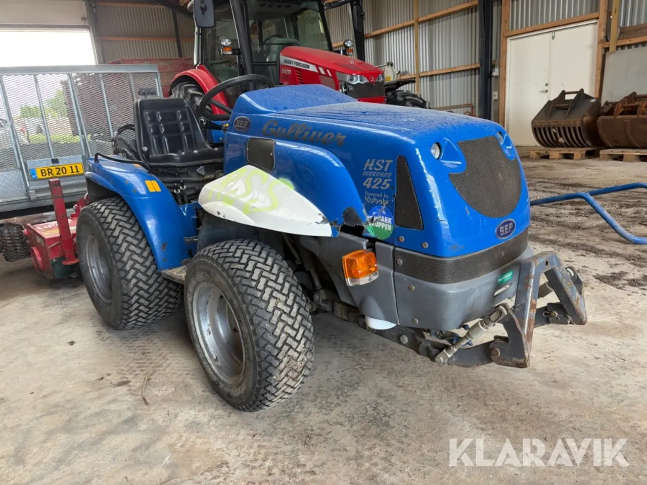 Billede 2 - Kompakttraktor S.E.P Gulliver HST Overdrive 425