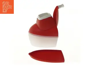 Rød minihakker tupperware (str. 15,5 cm)