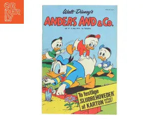Anders And & Co. Med indlæg.