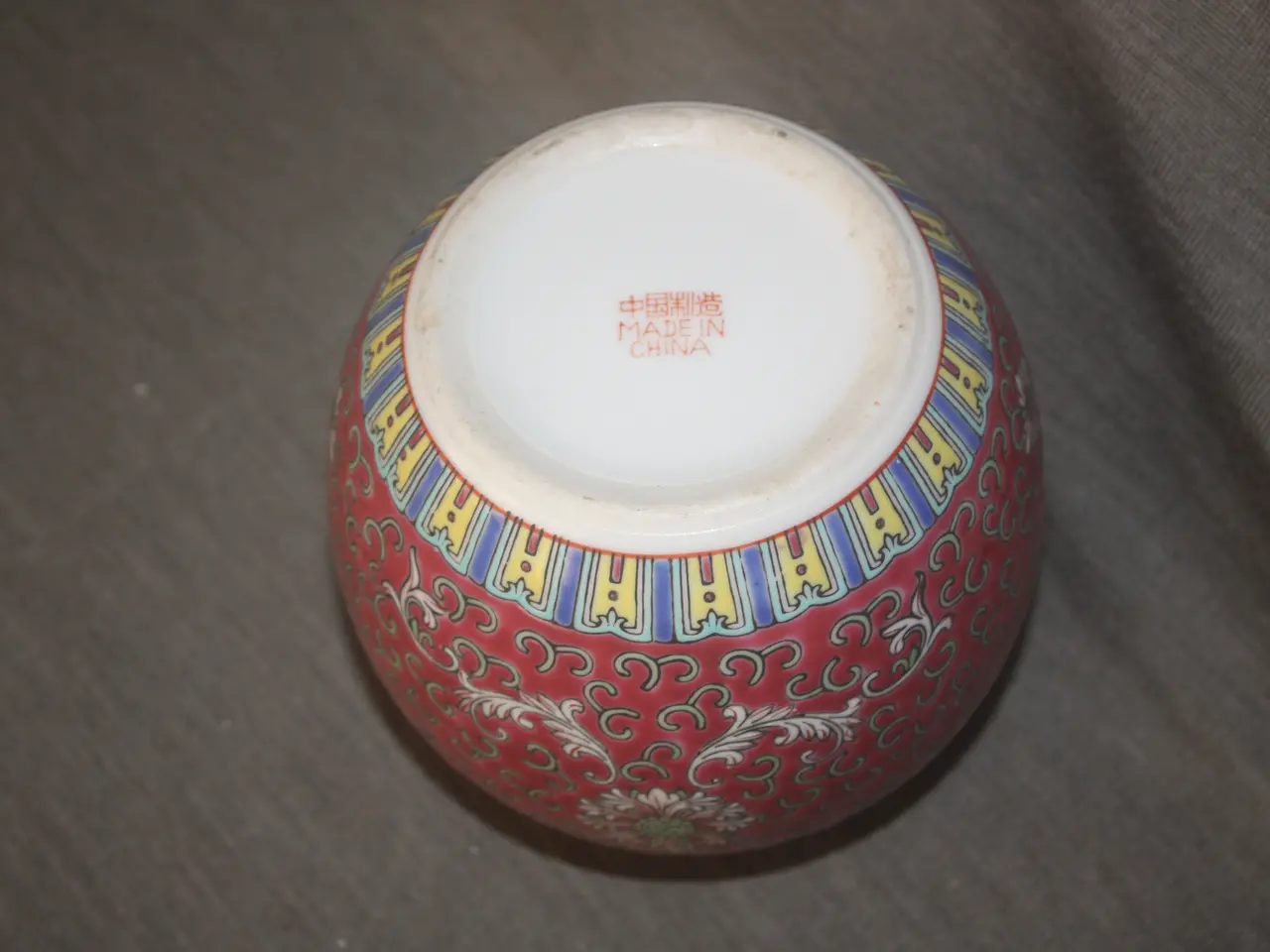 Billede 4 - Vase / krukke fra Kina 12,5 cm