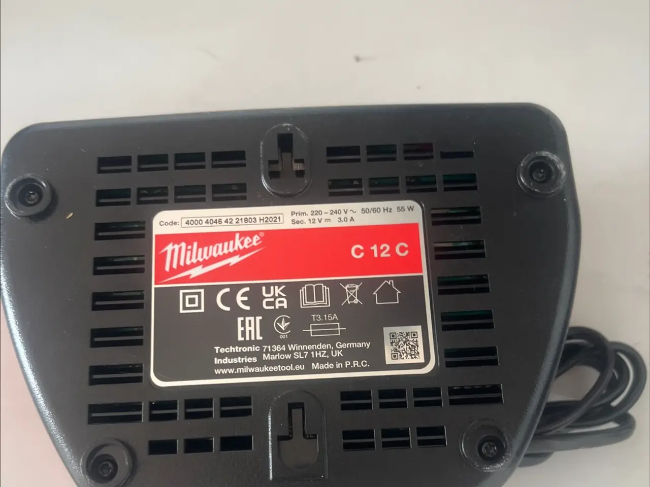 Billede 2 - Milwaukee oplader C12C