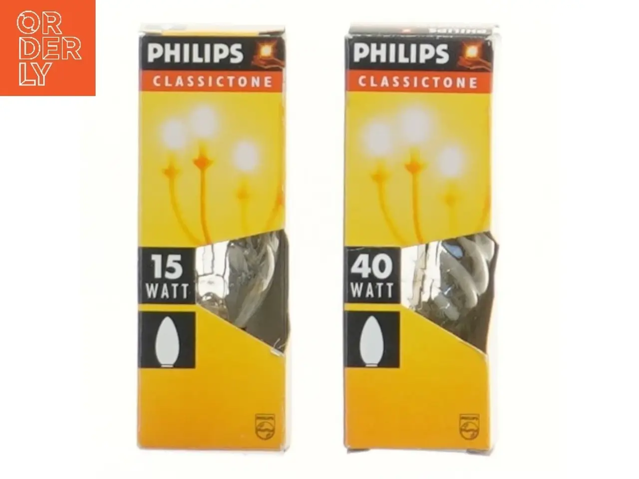 Billede 1 - Philips glødepærer 15W og 40W fra Philips (str. 10 cm)