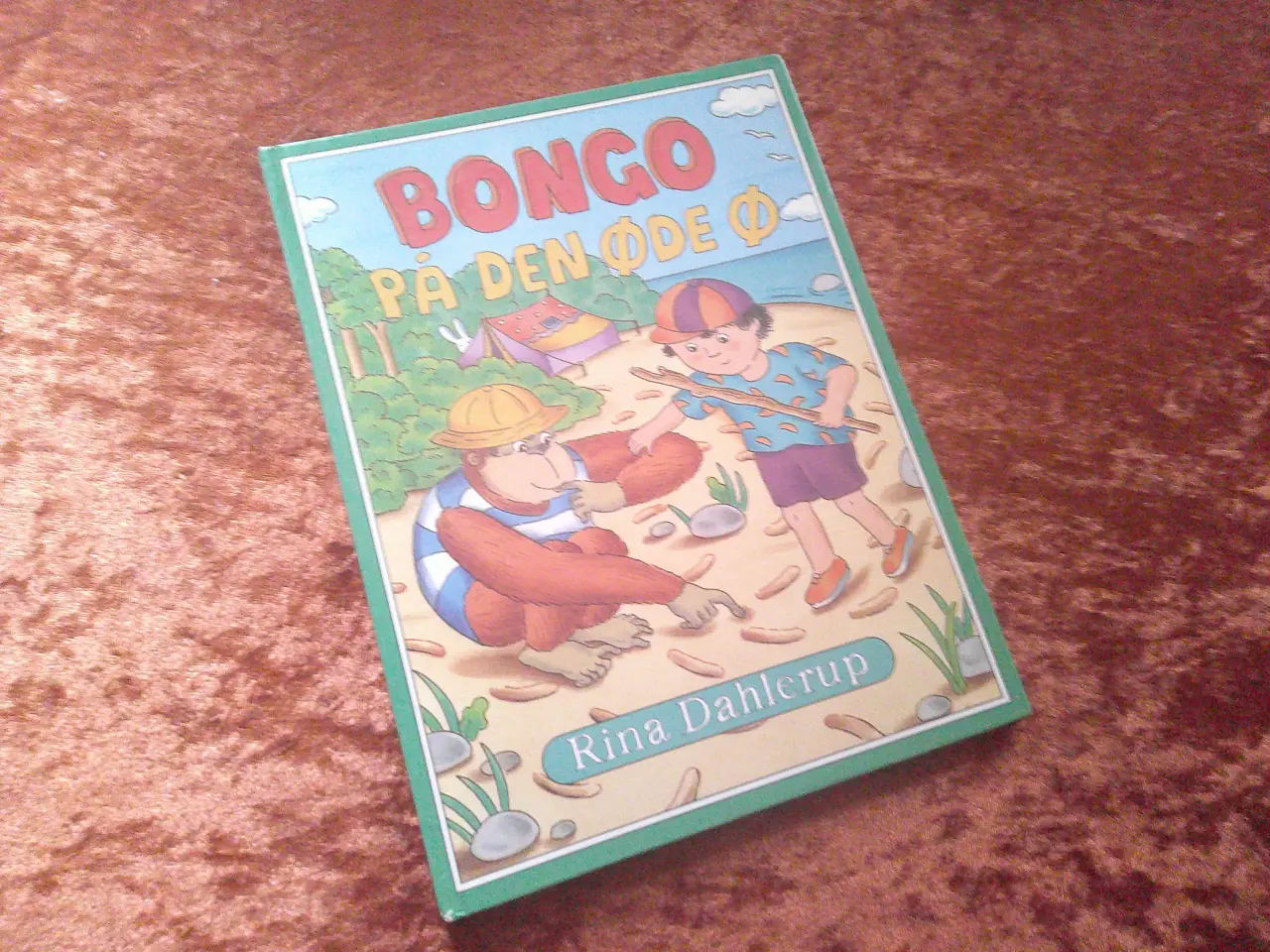 Billede 1 - Bongo på den øde ø, Rina Dahlerup,
