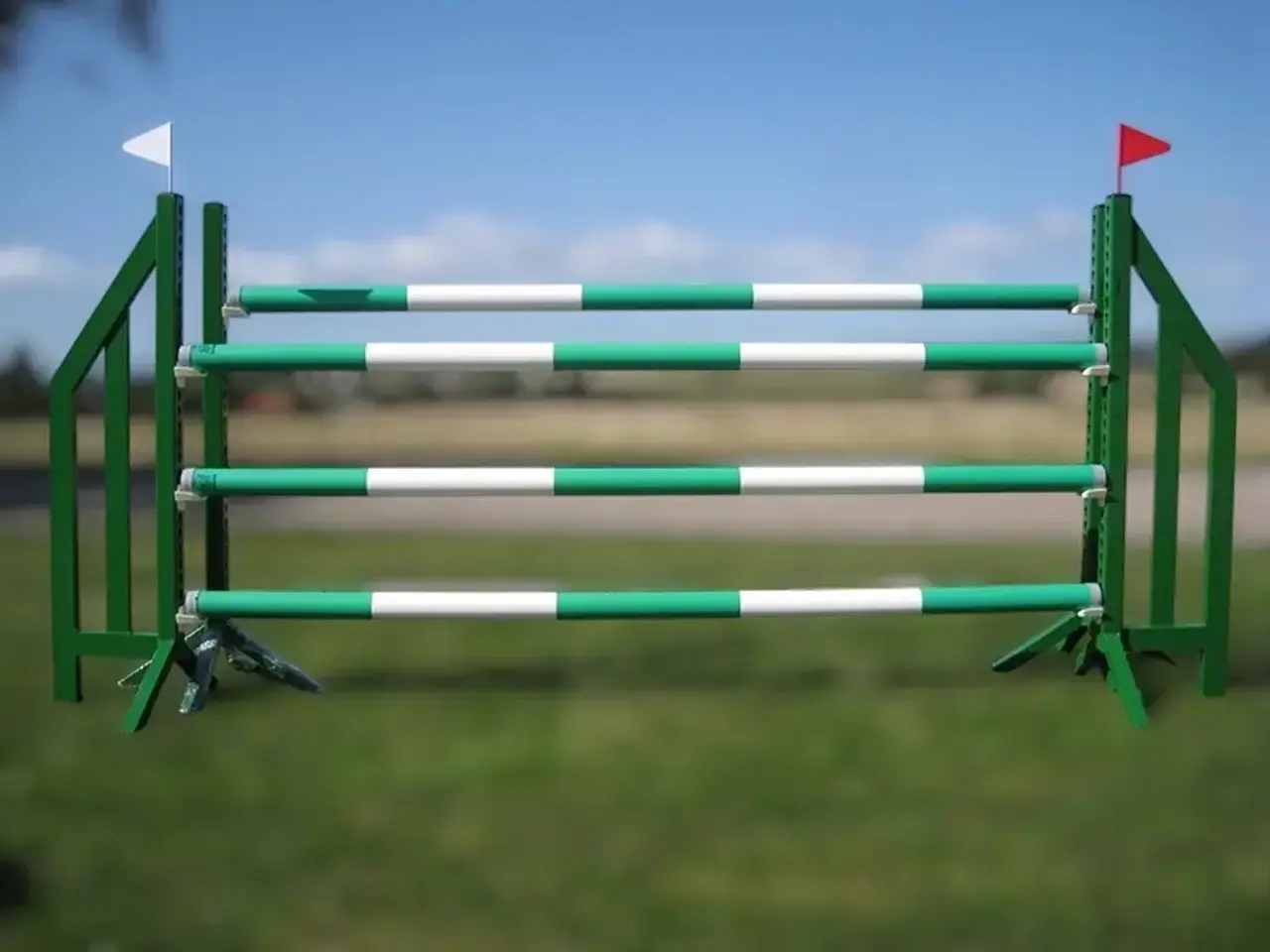Billede 1 - Komplet Aluspring Oxer Grøn