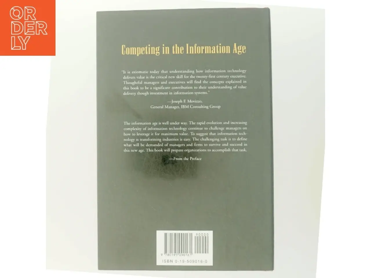 Billede 3 - Competing in the information age : strategic alignment in practice af Jerry N. Luftman (Bog)