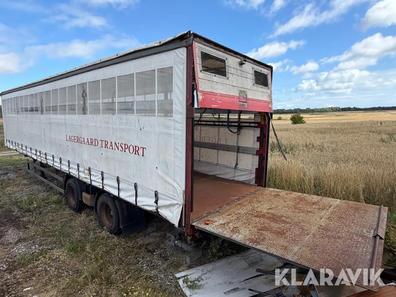 Billede 3 - Sættevogn Krone 35.000kg
