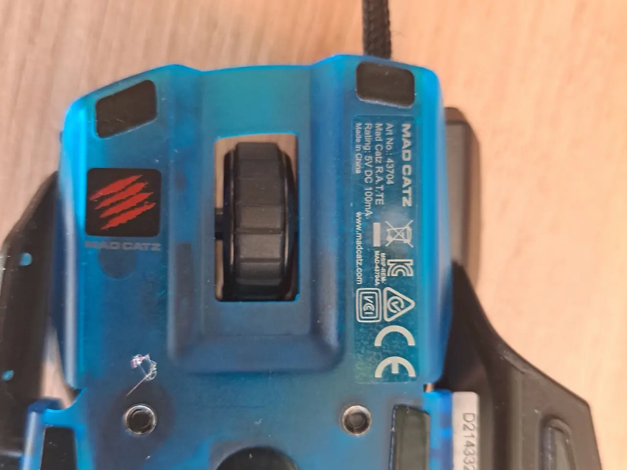 Billede 5 - Mad Catz R.A.T. TE gaming mus - som ny