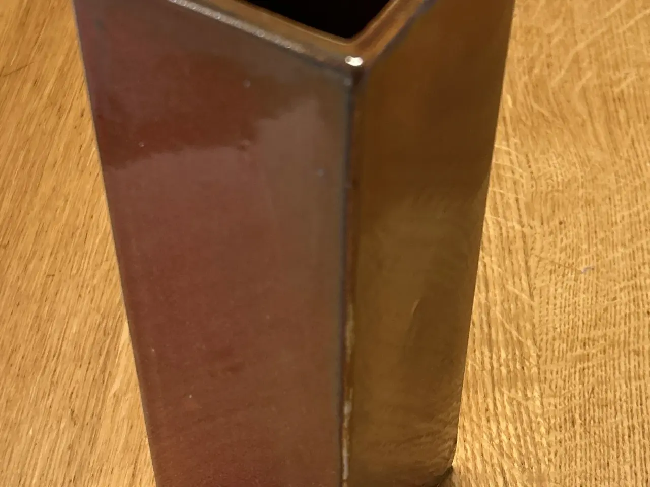 Billede 4 - Glaceret vase i stentøj/porcelæn