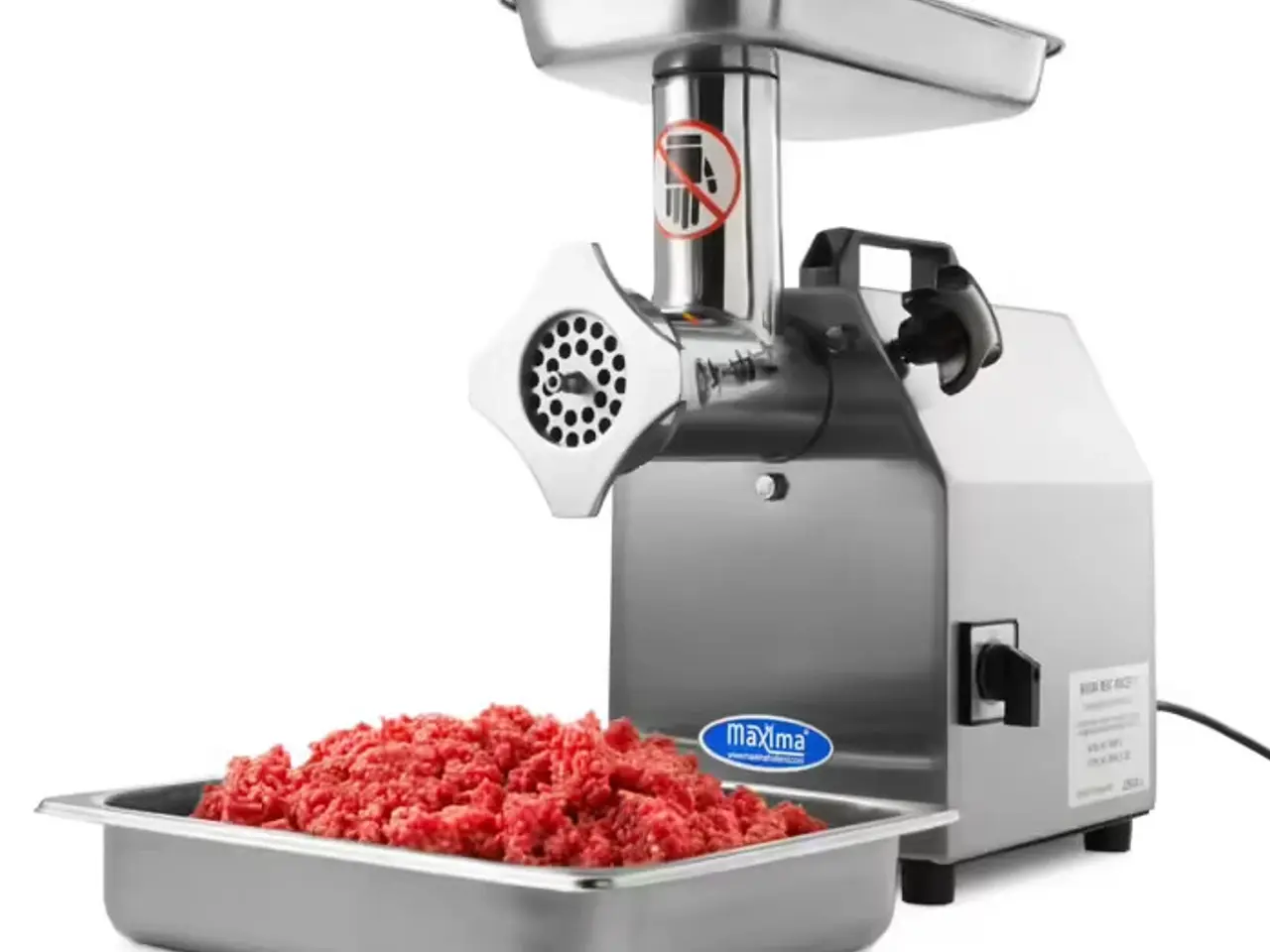 Billede 2 - Kødhakkemaskine – 120 kg/t – Maxima