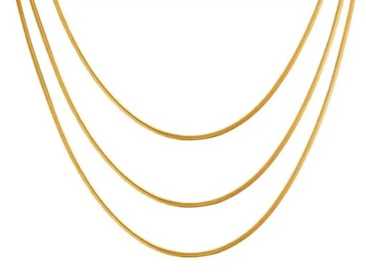 Billede 4 - Guld halskæde