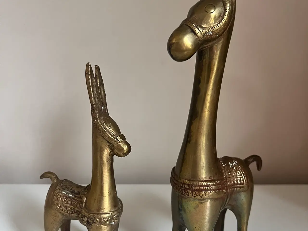Billede 3 - Smukke vintage messing figurer