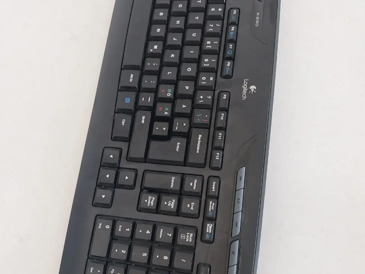 Billede 3 - Logitech K330 trådløst tastatur