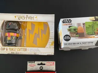 Blandet Harry Potter, Star Wars, Marvel ting