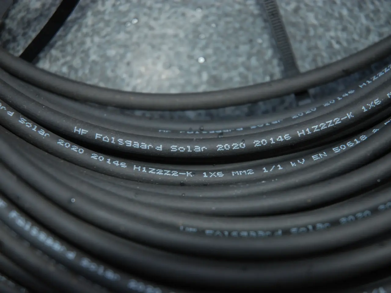 Billede 2 - SOLCELLE kabel 6 kvadrat
