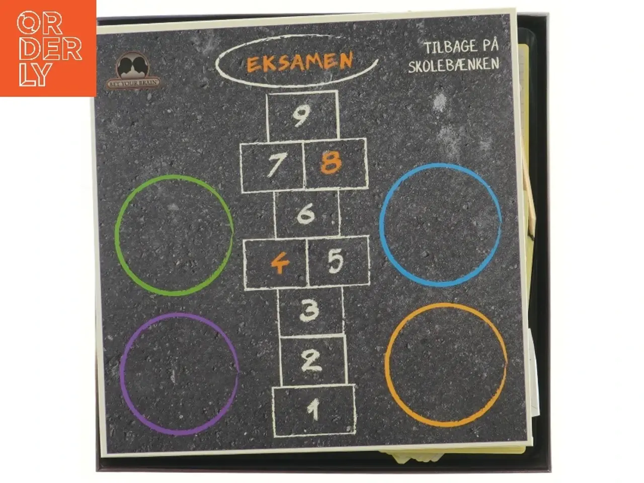 Billede 2 - Tilbage på skolebænken brætspil (str. 27x27 cm)