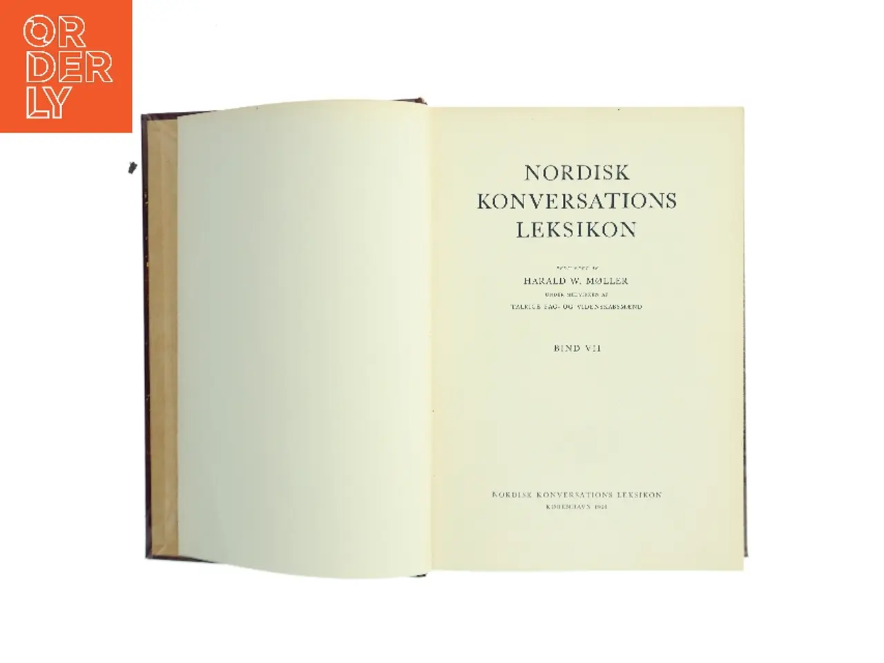 Billede 2 - Nordisk Konversations Leksikon. Bind VII af Harald W. Moller (Bog)