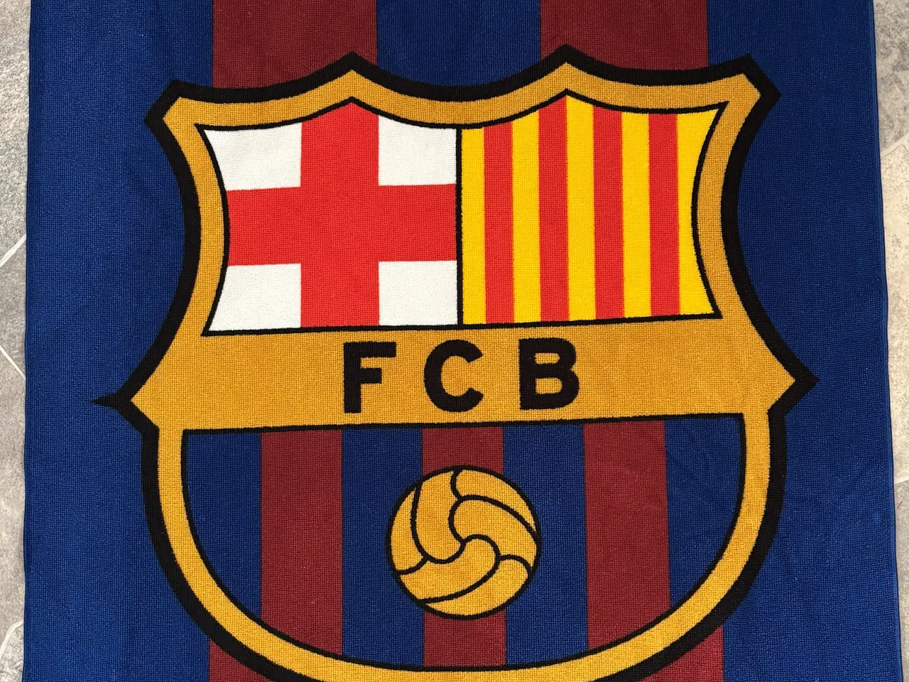 Billede 1 - F. C. Barcelona Håndklæde Blaugrana