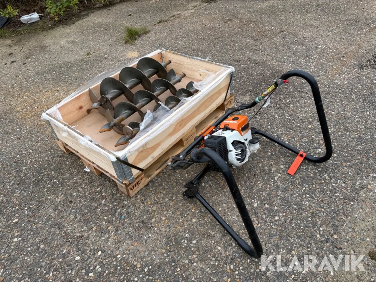 Billede 1 - Bor og borevogn Stihl BT 360 med bor