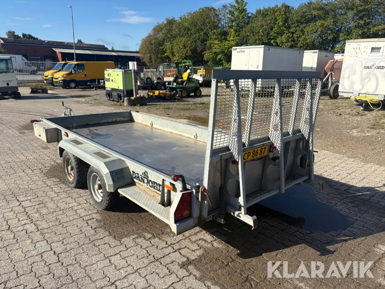 Billede 3 - Maskintrailer Nugent Pt 3500 kg.