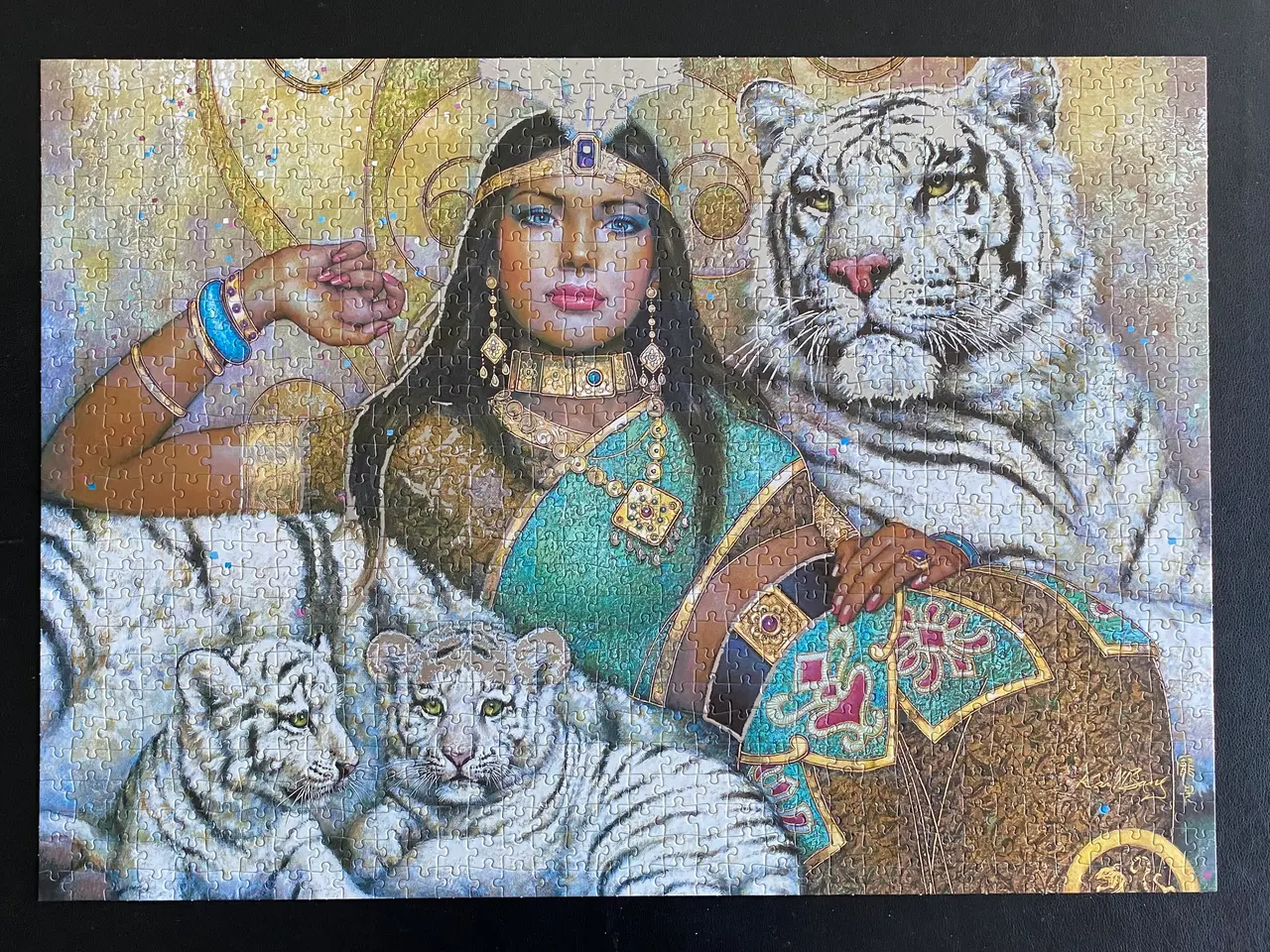 Billede 2 - Karl Bang, Matriarch (Silver Collection) 1000 brik