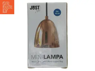 Mini pendel lampe fra Just Light (str. 10 cm)
