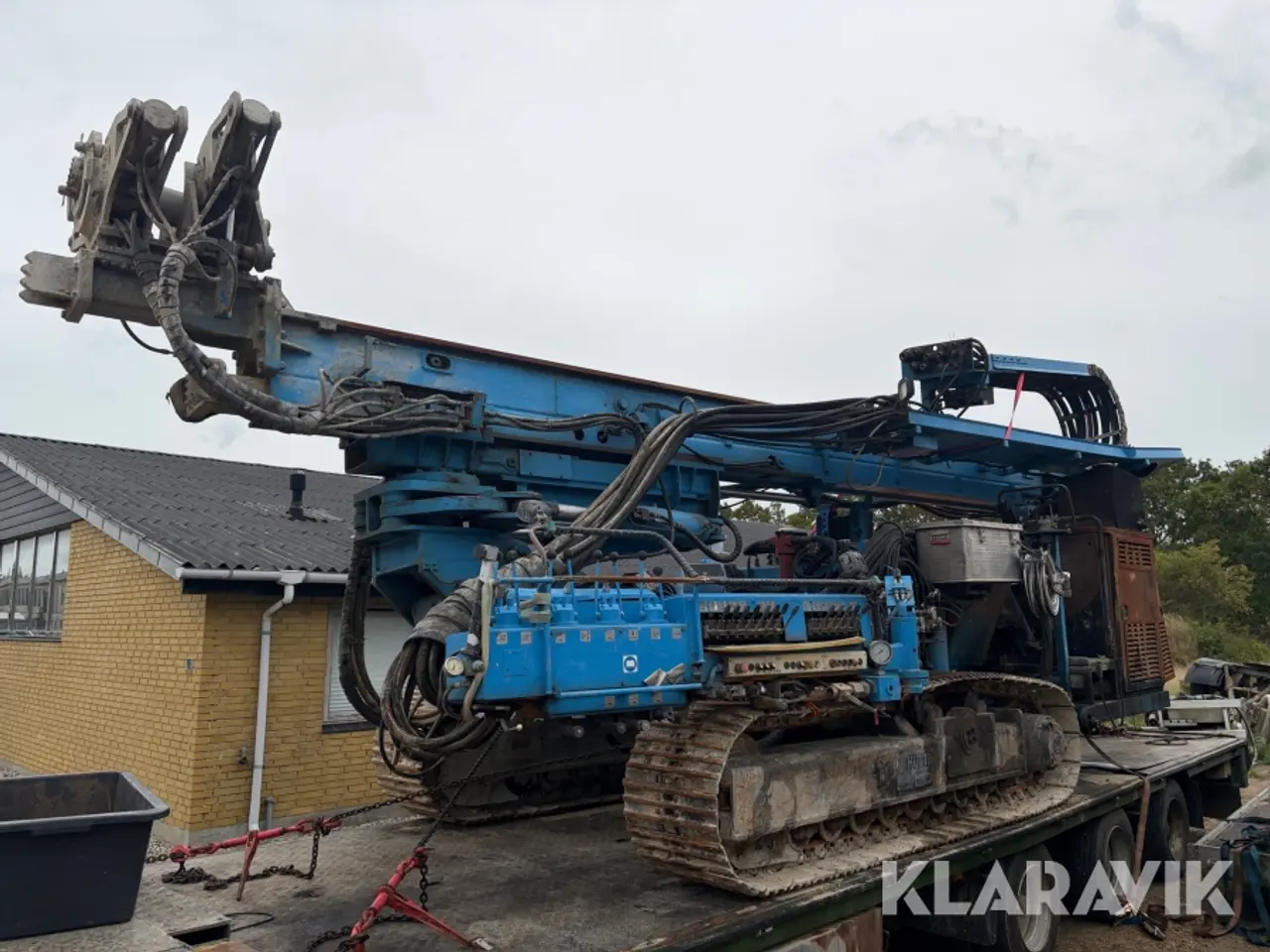 Billede 1 - Borerig Hütte HBR609 hydraulisk bæltegående