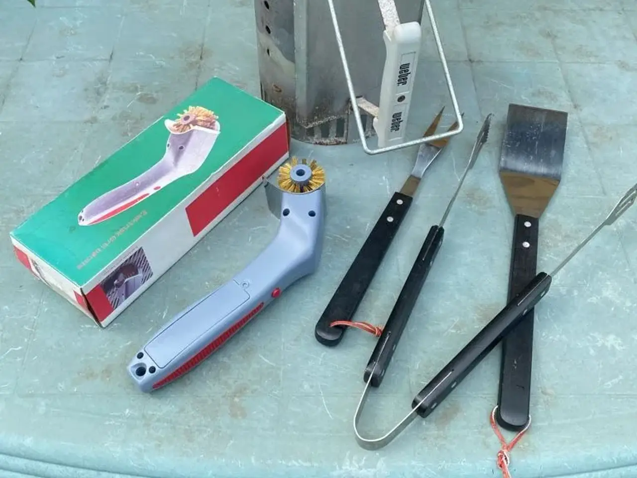 Billede 2 - Weber Grill starter+El-børste+Ta-ting