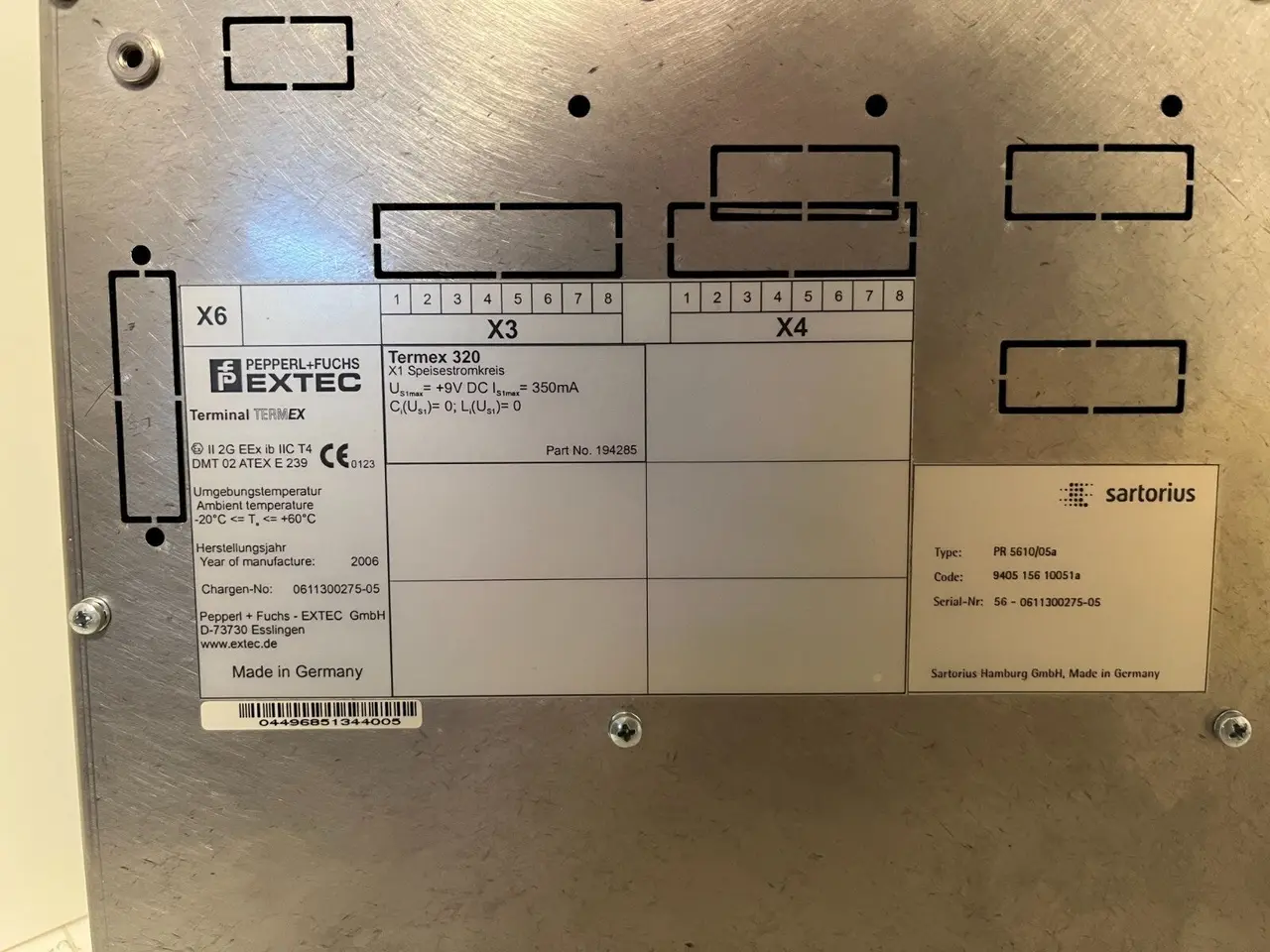 Billede 8 - Sartorius PR 5610/05a Ex-Terminal w/ Pepperl+Fuchs