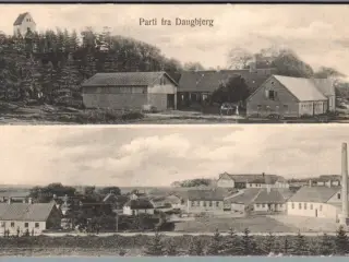 Parti fra Daubjerg - Postkort - Ubrugt