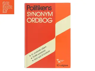 Politikens Synonymordbog af Politikens Forlag (Bog)