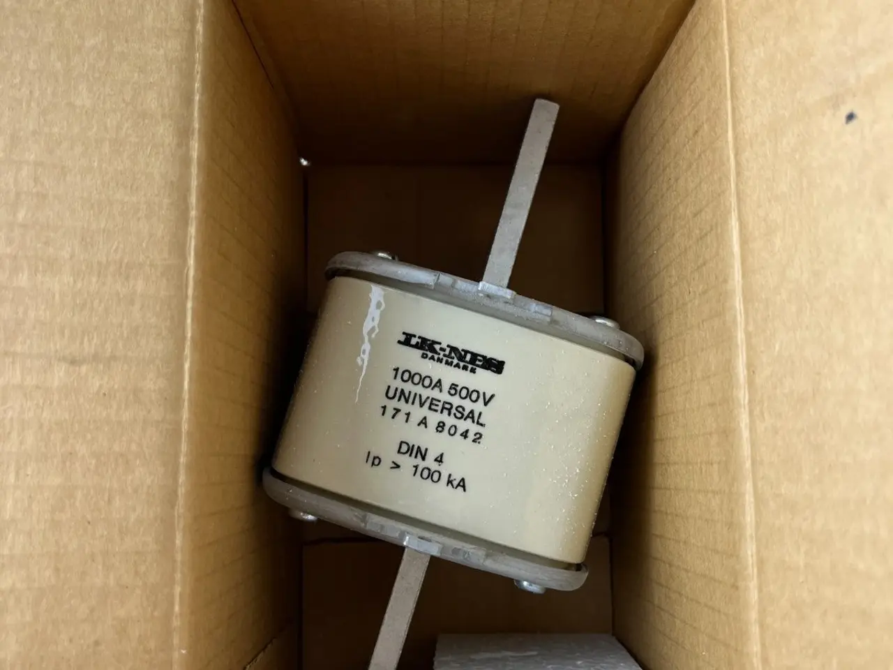 Billede 5 - LK-NES 171A8042 DIN 4 Cartridge sikringer 1000A