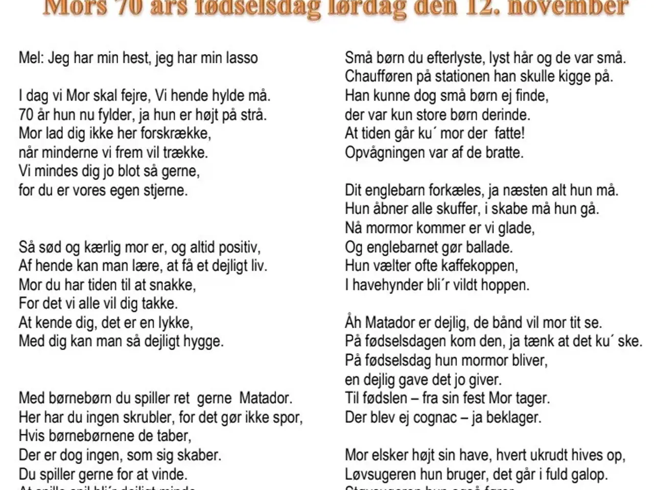 Billede 3 - FESTSANGE
