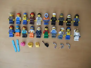 Lego City Figurer+Tilbehør