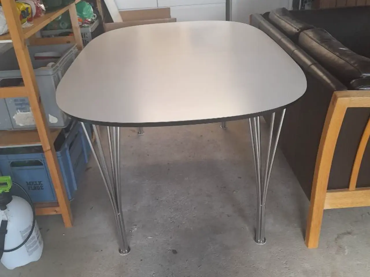 Billede 1 - Hvidt spisebord