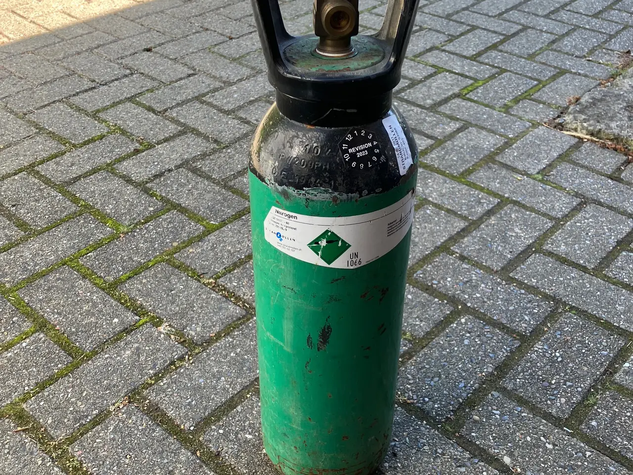 Billede 2 - Ejendomsflaske, Nitrogen