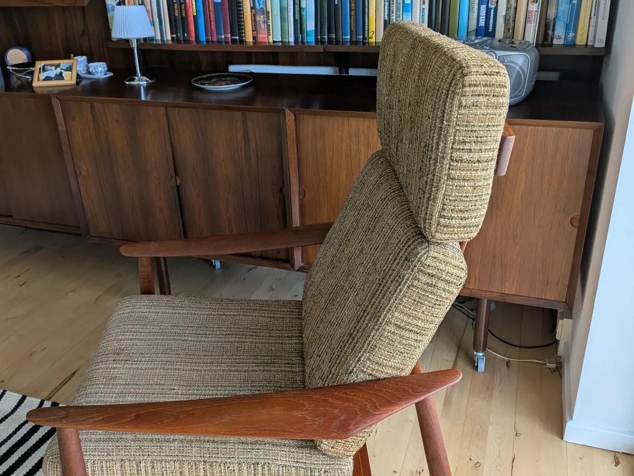 Billede 4 - SJÆLDEN ARK ARNE VODDER TEAK FD164 HIGH STOL