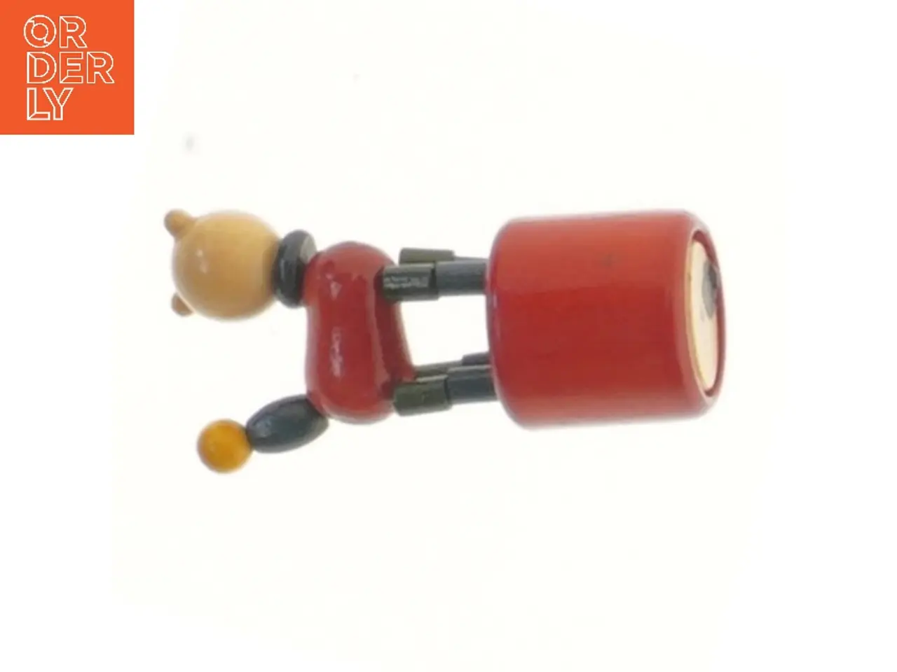 Billede 2 - Træfigur af en kat (str. Ø 3,5x8 cm)
