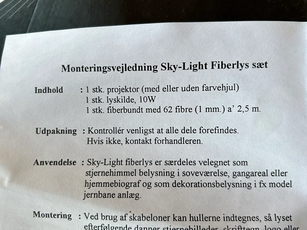Billede 5 - Fiberlys
