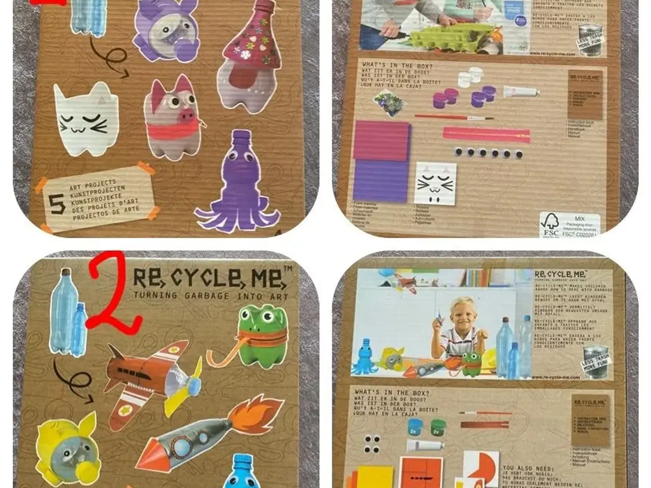 Billede 1 - Re Cycle Me plastflasker