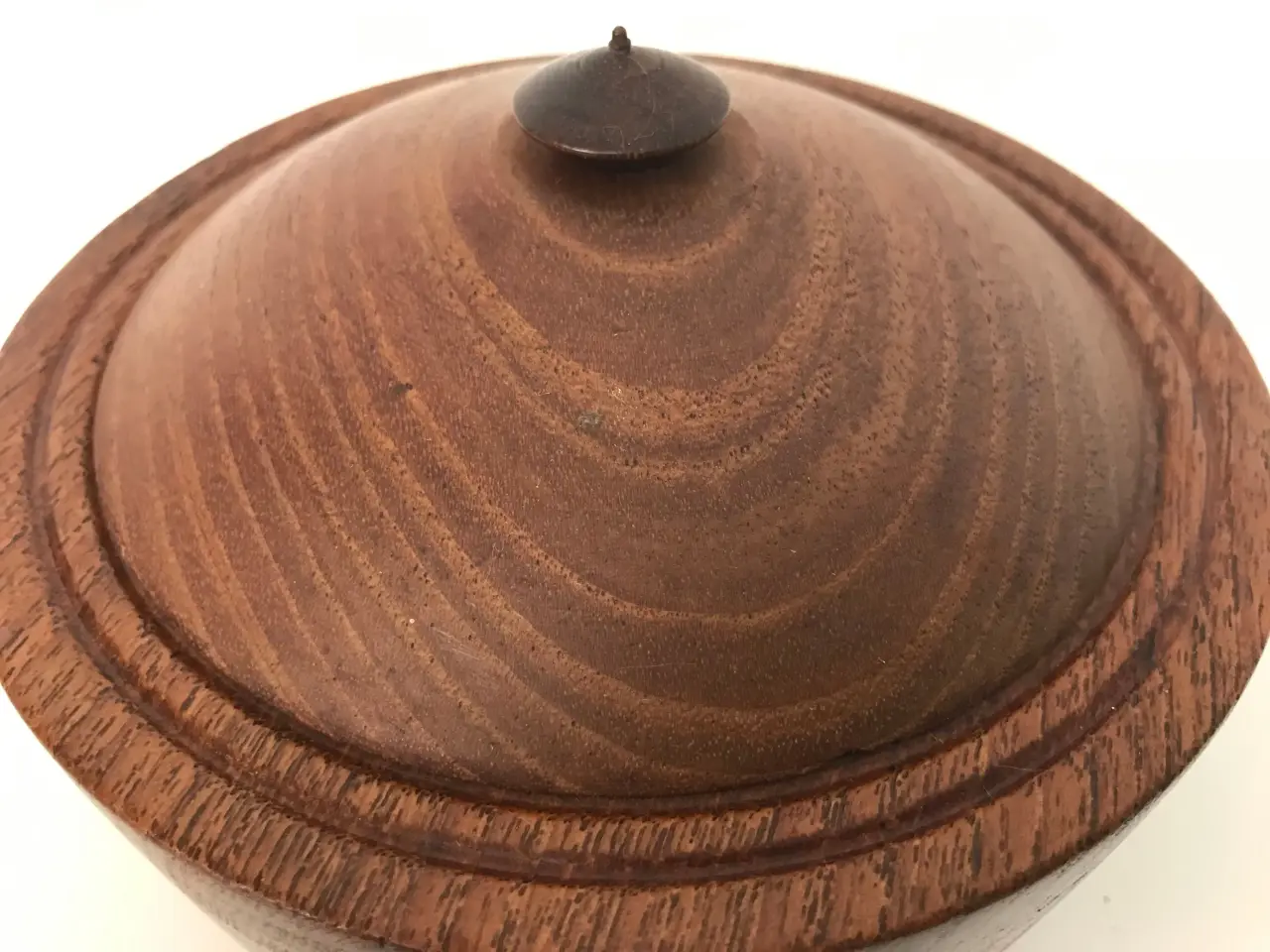 Billede 4 - Retro teak skål med låg